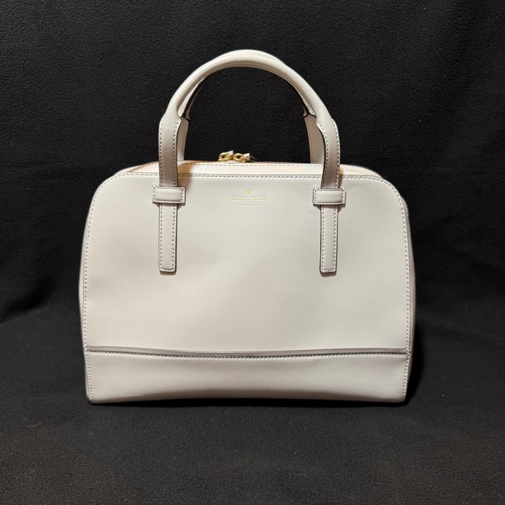 Kate Spade Gray Top-Handle Purse
